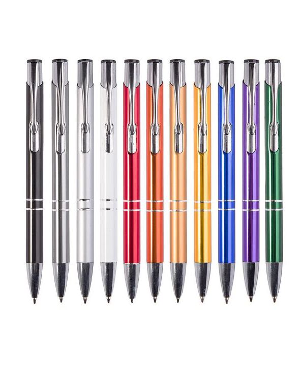 Custom Metal Click Action Gel Ballpen