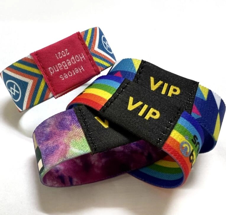 RFID Wristbands - elastic fabric
